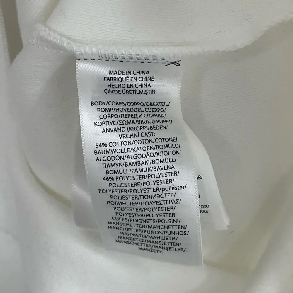 Polo Ralph Lauren Polo Sport Double Knit Hoodie White Mens XXL AS IS - Picture 7 of 9